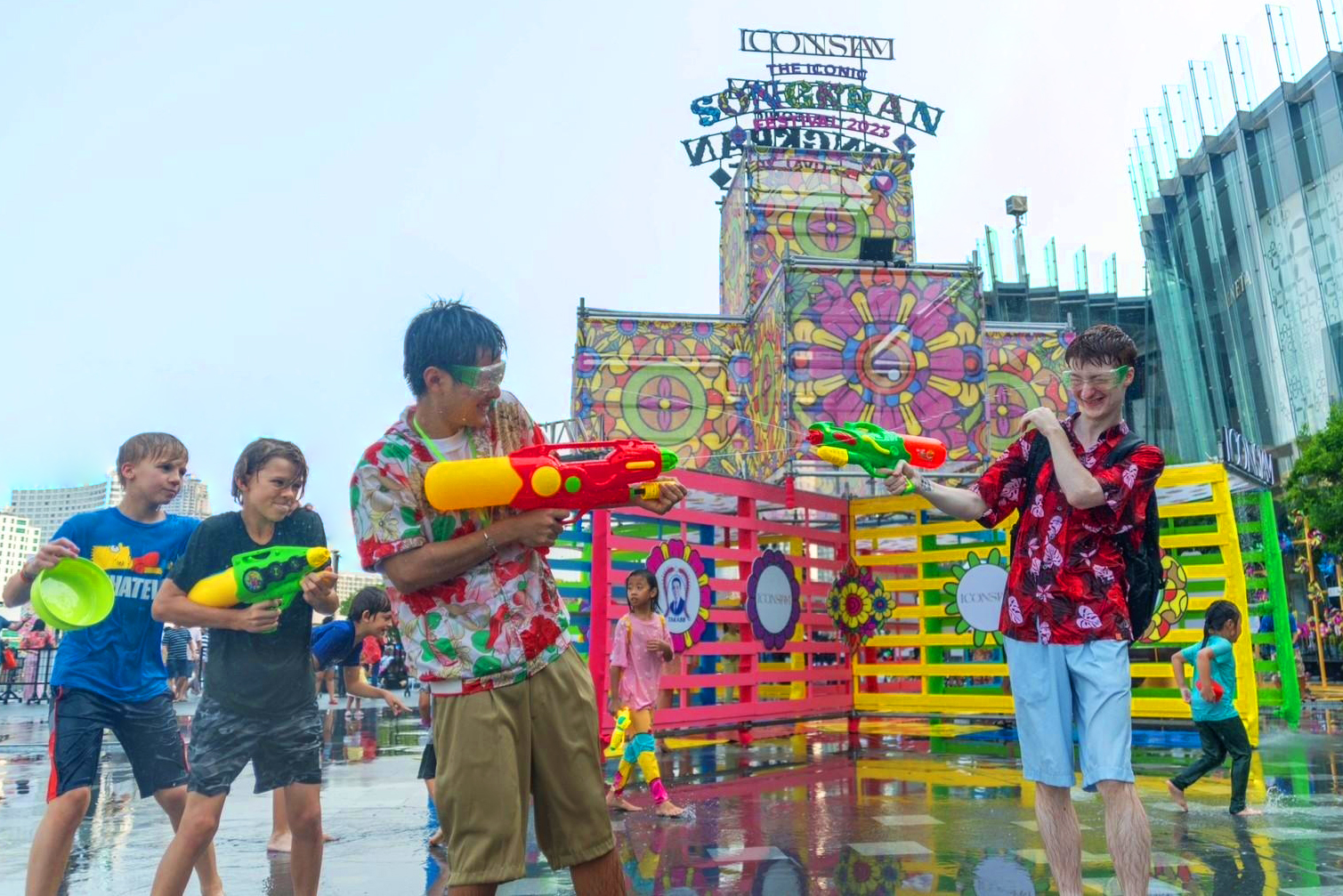 IconSiam During Songkran